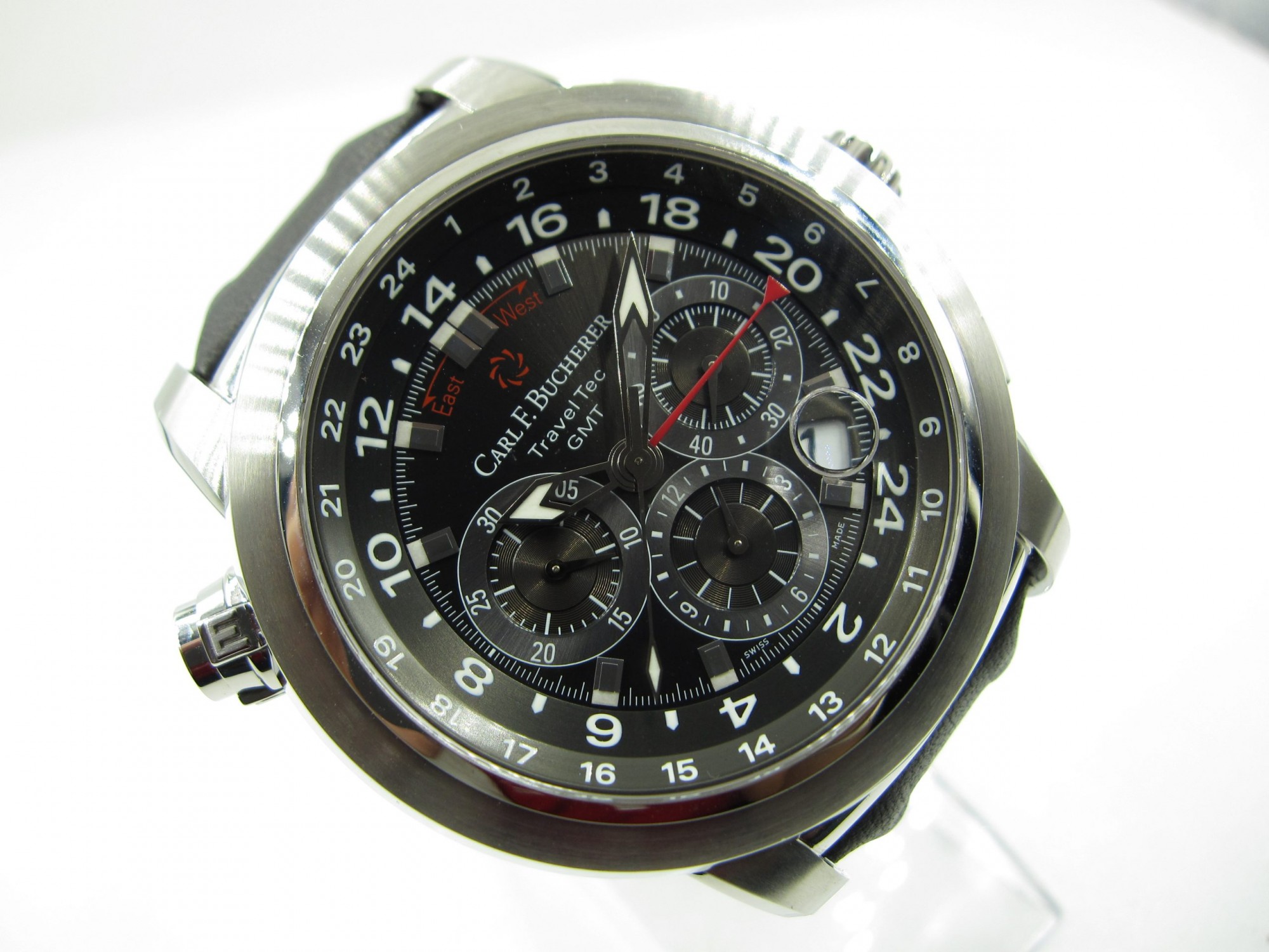 Carl F. Bucherer Travel Tec GMT (Unworn) CARL-001 - Watch & Watch Gallery