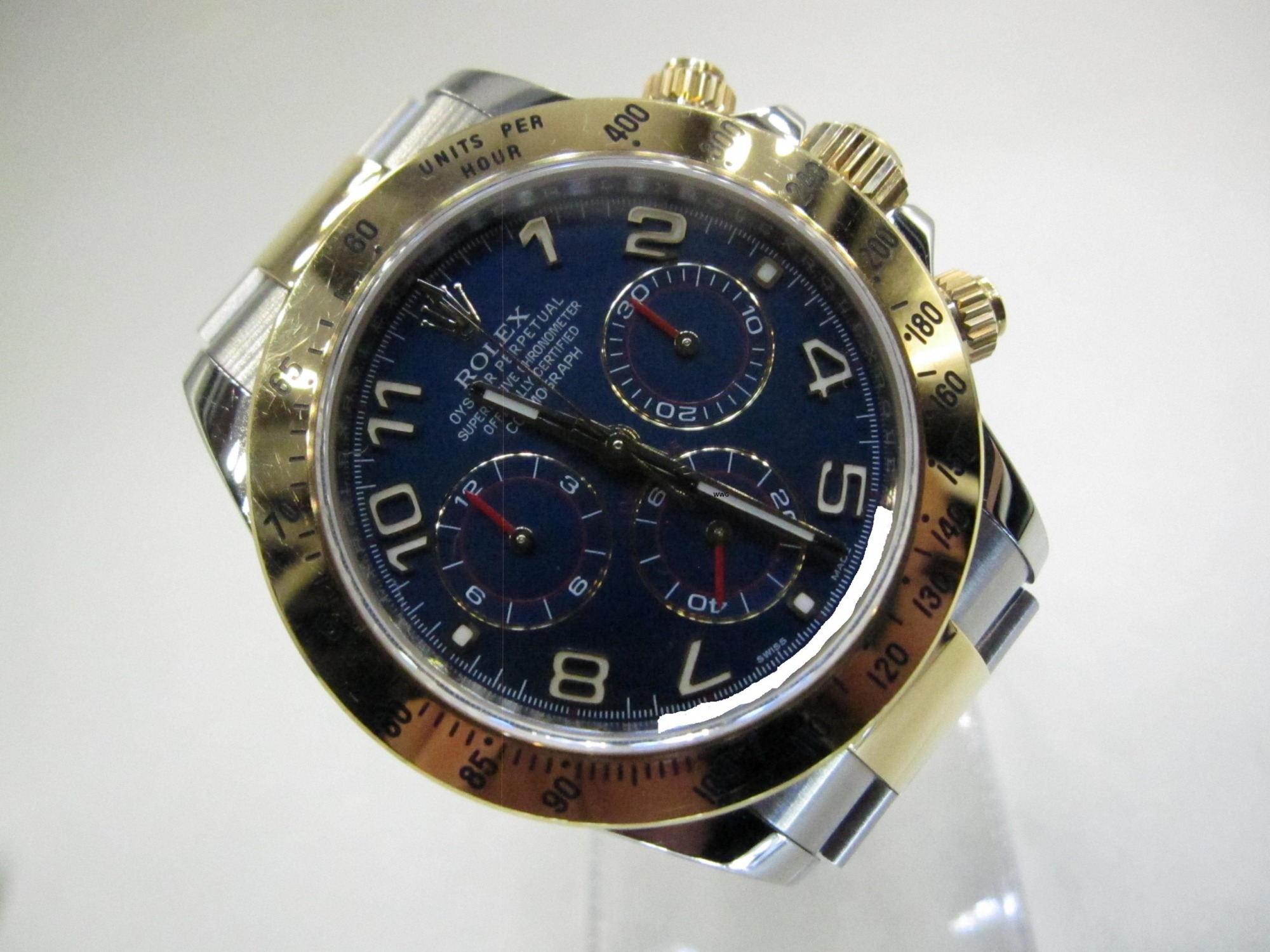 rolex daytona racing blue