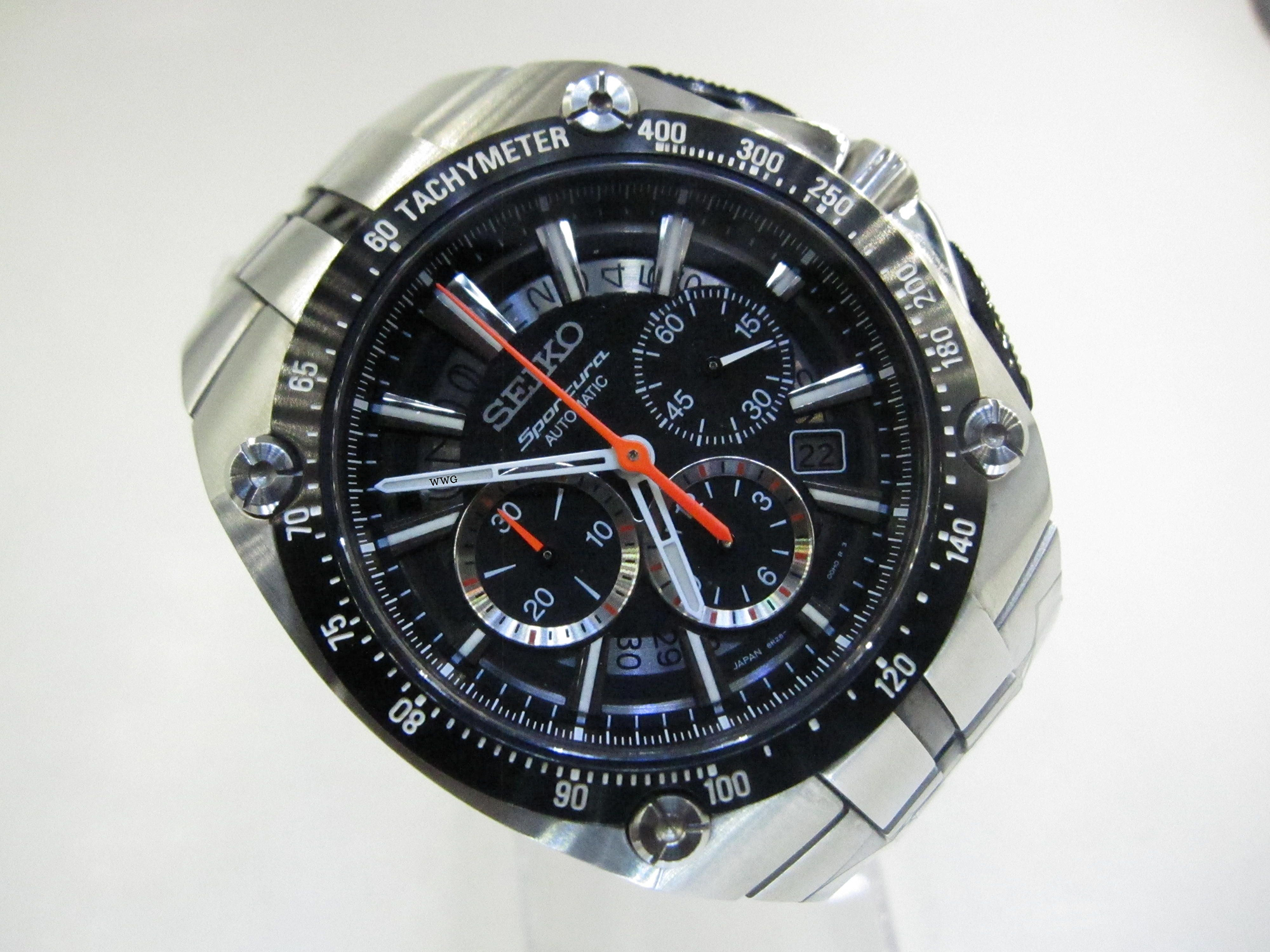 Seiko Sportura Chronograph SRQ007 Limited Edition (Pre Owned) SEIKO-008 -  Watch & Watch Gallery