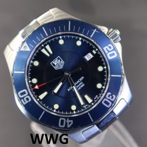 Tag Heuer Aquaracer 2000 WAB2011.BA0803 Blue Dial (Pre Owned)TH-042