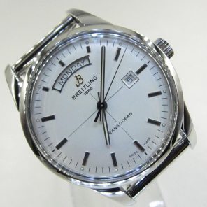 Breitling Transocean Day & Date A45310(Pre-Owned)BRE-011