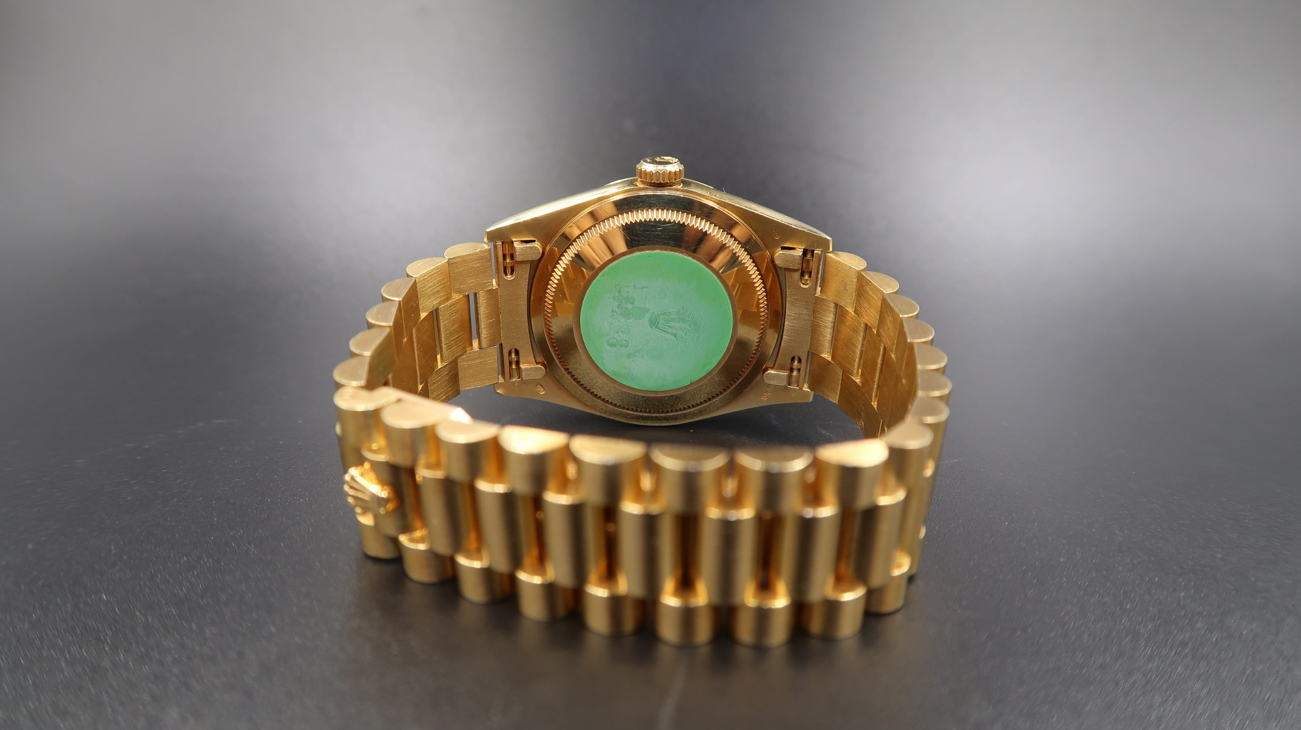 Rolex Day-Date 36 18238 Champagne Dial (Pre Owned Rolex Watch) Year-1990 Watch And Watch Gallery RL-995 (4)